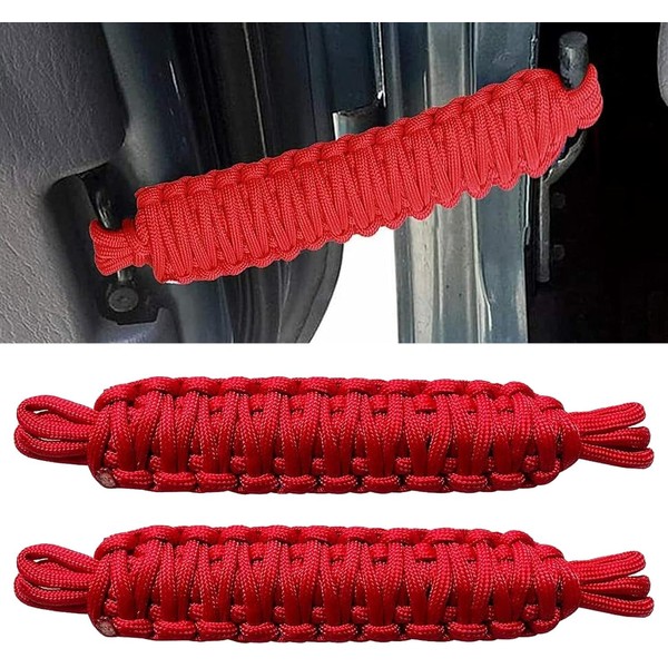 Polcatay 2 PCS Door Limit Strap, Car Door Anti-collision Anti-scratch