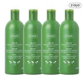 Giaja 지아자 내추럴 올리브 샴푸 400ml 4개 Giaja Natural Olive Shampoo 400ml 4pcs