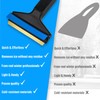 Car Ice Scraper Brass Blade - Fast, Effortless, efficient &