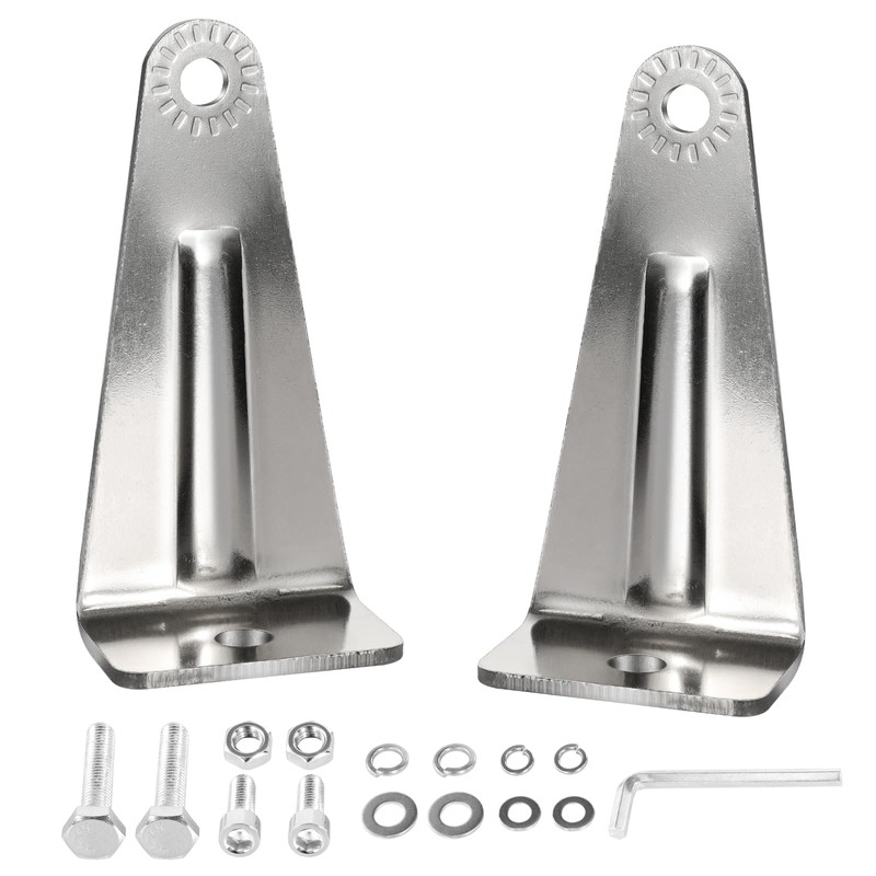 SWATOW INDUSTRIES 2PCS Light Bar Bracket, Universal Single Row LED