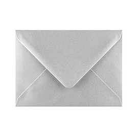 C5 Silver Envelopes Metallic Pearl Gummed 162mm x 229mm (25)