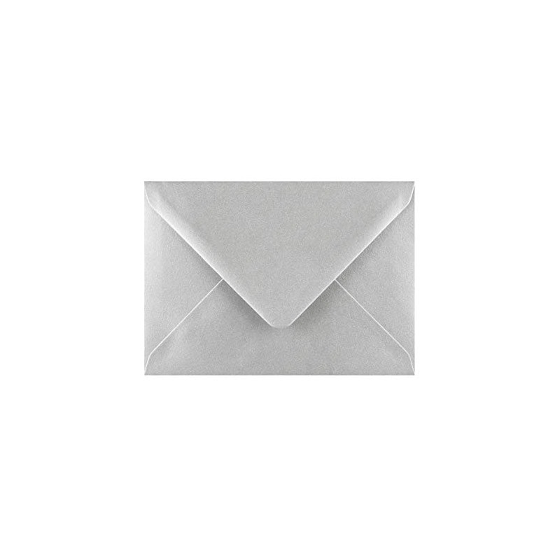 C5 Silver Envelopes Metallic Pearl Gummed 162mm x 229mm (25)