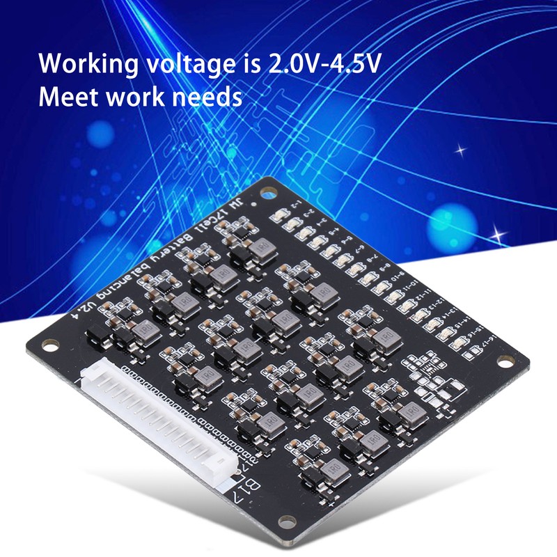 Lithium Battery Active Equalizer 1.2A Inductive BMS Balancer Energy Transfer