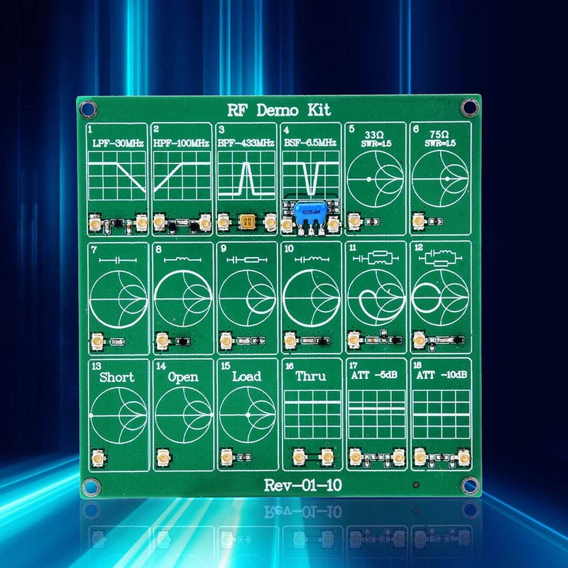 Frequency Test Board RF Demo Kit Card NanoVNA RF Test