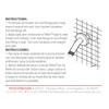 Westbrass 1/2" IPS x 10" Shower Arm with Sure Grip