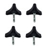 4pcs Knob Replacement Part Universal for Rolling Walker Rollator, Foldable