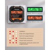DEWENWILS DEWENWILS Steckdosentester mit RCD-Prfung und LCD-Voltage-Display, 6 Arten von