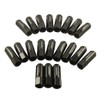 JDMSPEED Black 60MM Aluminum Extended Tuner Lug Nuts Replacement for