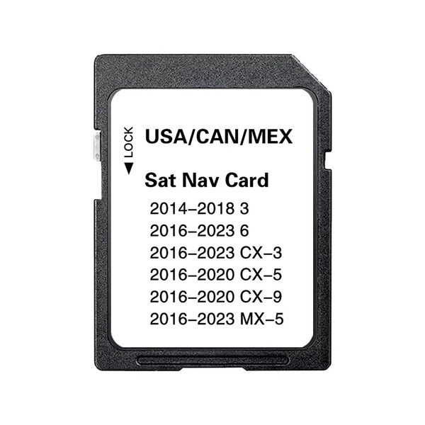 Updated Navigation SD Card with The Latest Map Version, Compatible