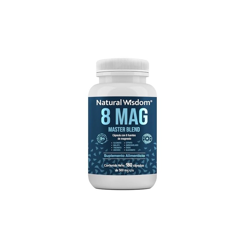 NW 8 MAG master blend con 8 Magnesios - Citrato