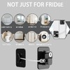 Pack of 2 ABS Fridge Lock for Child Lock, Cupboard