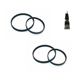 CPAI Replacement Belts for Bissell ProHeat 2X Vacuum,Compatible with Models 1383R,1383,9200,9300,9400,9500,8920,89203,8920V,47A21,66Q4,66Q42,Series (4 Belt)