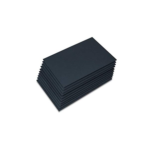 Union Premium Black Foam Board 16 x20 x3/16" 10-Pack :