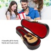 Musical Instrument Lapel Pin Guitar Shaped Miniature Instrument Lapel Brooch