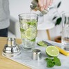 True Glass Cocktail Shaker with 7 Classic Recipes and Measurements