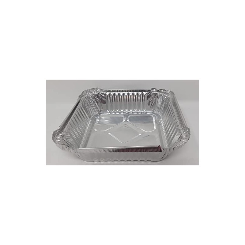 Aluminium Foil 6" Square Roasting Oven Baking Dish Tray BBQ
