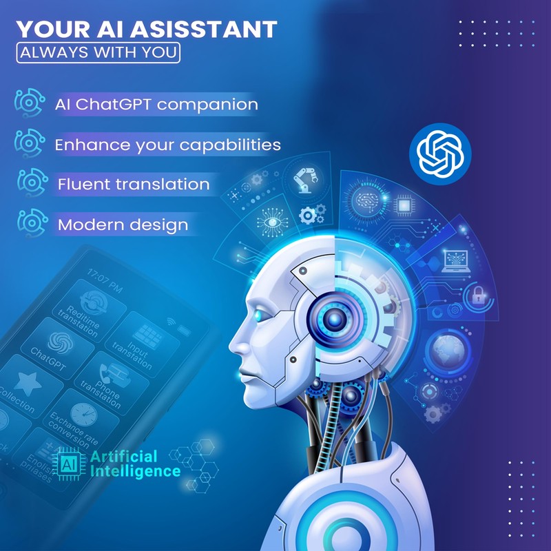 AI Language Translator Device, Voice-Text Translator Device in 138 Languages
