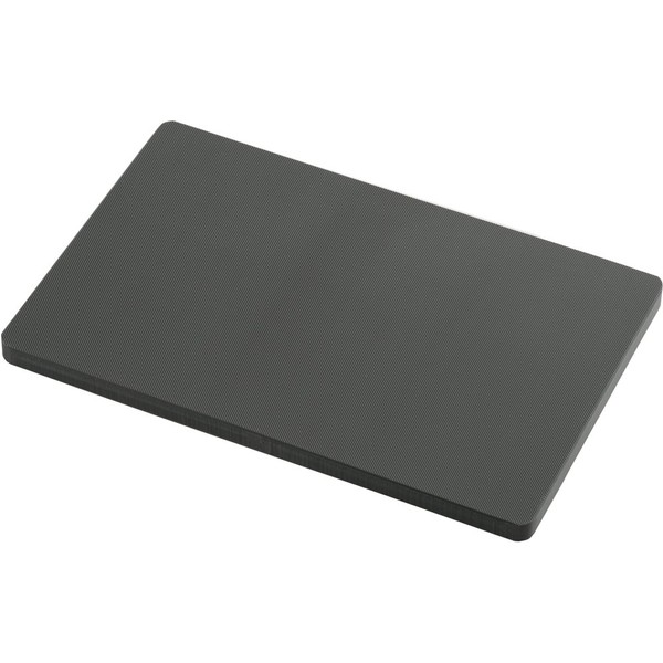 Yoshikawa EATOCO Ita Short AS0014 Cutting Board, Made in Japan, Black, Width 10.2 x Depth 6.7 x Height 0.4 inches (26 x 17 x 1 cm)