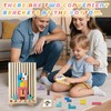 Wooden Puzzle Tetris, Tetris Wooden Game, Stacking Game Tetris, Colourful