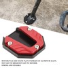WERIGONI 1 x bracket pad, extended universal motorcycle stand, underlay,