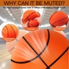 2025 Upgrade Silent Basketball, Silent Foam Basketball Indoor Training Ball,