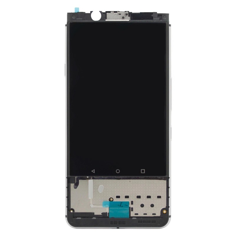 For BlackBerry Silver Frame LCD Display Touch Screen Digitizer For