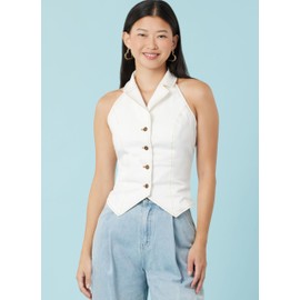 Simplicity SS3067U5 Misses' Vest Style Tops Sewing Pattern Packet, Design Code S3067, Sizes 16-18-20-22-24