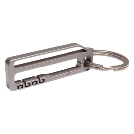 KOYOKOMA Belt Clip Carabiner Titanium Alloy Key Ring Outdoor Small Lightweight Key Key Accessory