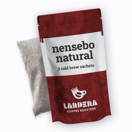 Cold Brew Coffee - Simply Add Water - Makes 3 x 40oz Pitchers of Premium, Ready-to-Drink Coffee. (3 x 40oz, Nensebo Natural)