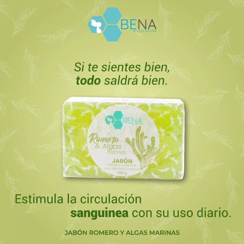 BENA Jabones Artesanales Mayoreo Paquete Surtido 20pz 100gr Bena