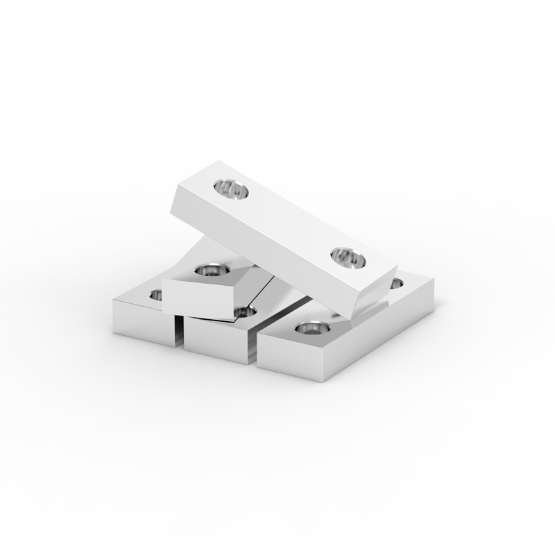 LTIENBST Silver Aluminum 5Pcs Soft Jaws Set, 6 inch Vise