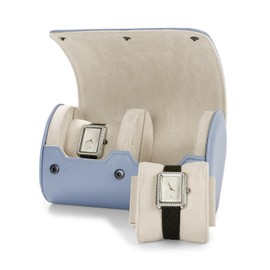 Oirlv PU Leather Watch Box Double Watch Storage Box for Fathers Day Birthday Anniversal Christmas Day