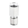 sourcing map Compression Tube Fitting 1/4NPT Female Thread x 1/4"