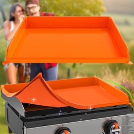 Comfamoli 22" Silicone Griddle Cover for 22 Inch Blackstone Griddle Accessories, Fit for Omnivore Griddle Plate Full Wrap-Around Heavy Duty Food Grade Silicone Grill Mat, Protect from Dirt & Rust