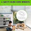 Blind Cord Winder Safety Blind Cord Holder Clear Baby Proof