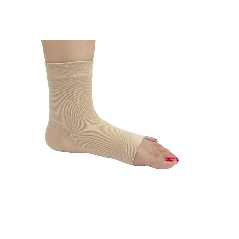 PRO 11 WELLBEING Men and Women's Compression Ankle Sleeves (Nude,