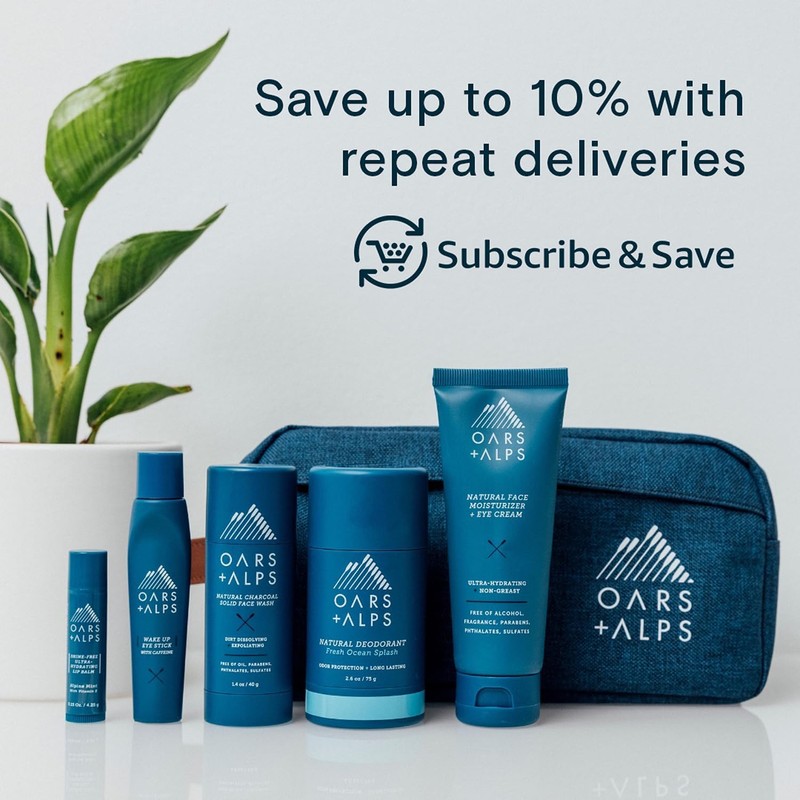 Oars + Alps Daily Natural Face Moisturizer & Eye Cream