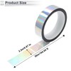 RATCHROLL 1 Roll Universal Air-Release Adhesive Pinstripe Tape Holographic Automotive
