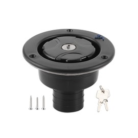 ZEMBSOYA Fresh Water Tand Gravity Freshwater Inlet Lockable Leakproof Water Filler Cap with 2 Keys for RV Caravan Motorhome