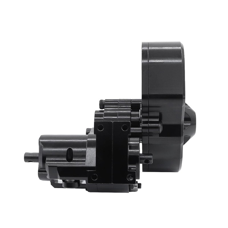 Metal Complete Transmission Cutoff Gearbox with Dig Gear for 1:10