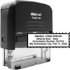 MaxMark Notary Stamp for State of Iowa- Self Inking Stamp