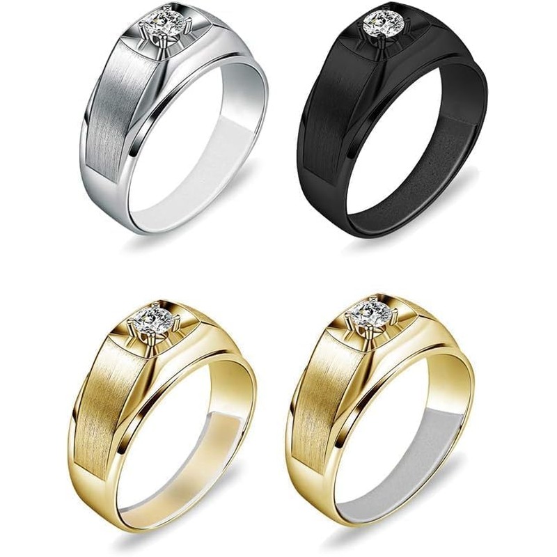 Black Invisible Ring Size Adjuster, 6 Sizes, Jewelry Guard Spacer