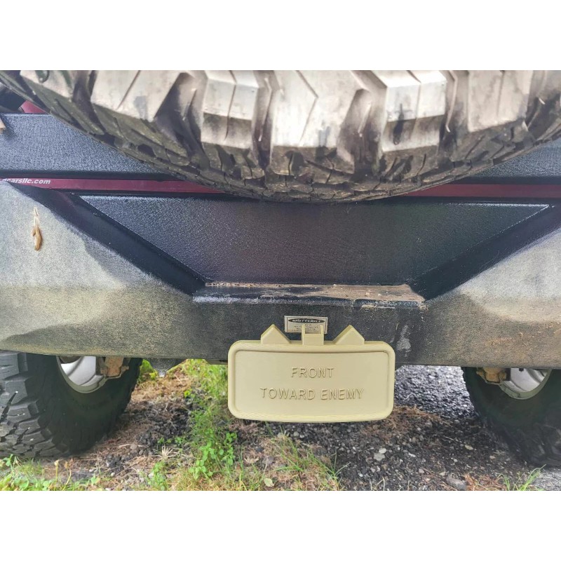 3DEXCEL Claymore Mine Tow Hitch Receiver Plug Cover 2” Car,