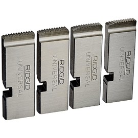 RIDGID 47750 Threading Machine Alloy NPT Pipe Dies for 1-Inch to 2-Inch Universal Die Heads, Right-Handed, Silver