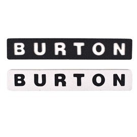 Burton 20342101960 F Bar Logo Snowboard Deck Pad, Set of 2, 20-21 Model