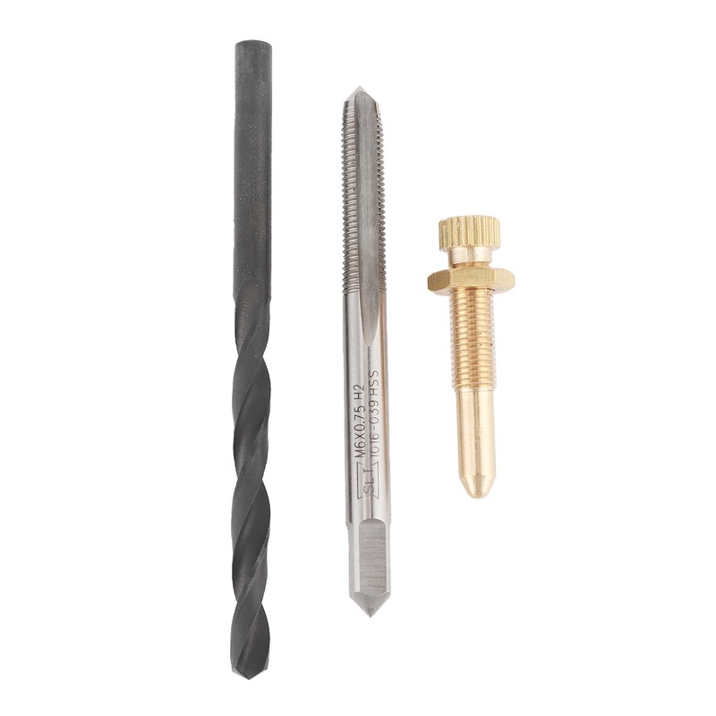 Idle Screw Kit Carburetor Repair Tool with Drill Tap for