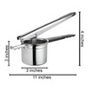 Cuisinox Potato Ricer, Heavy Duty Stainless Steel Potato Masher and