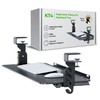 KT4 Clamp On Keyboard Tray Under Desk Slide Height tilt