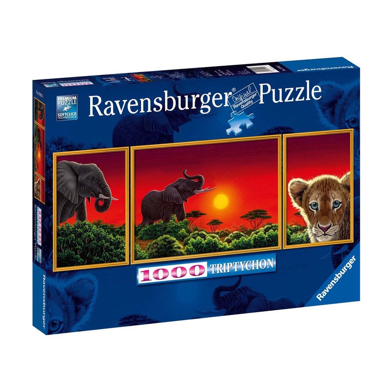 Ravensburger Triptychon Africa 1000-Pieces Jigsaw Puzzle