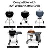 Charkettle 2-1 Grill Griddle Replacement Gourmet BBQ System with Removable